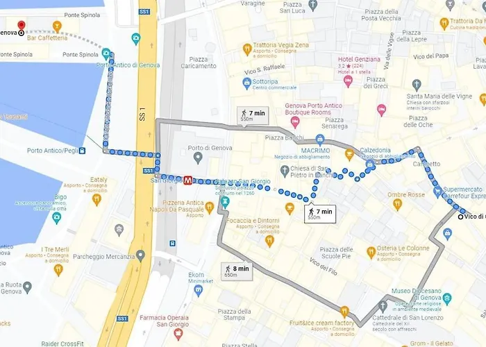 Greenhouse Nel Centro Di شقة جنوة